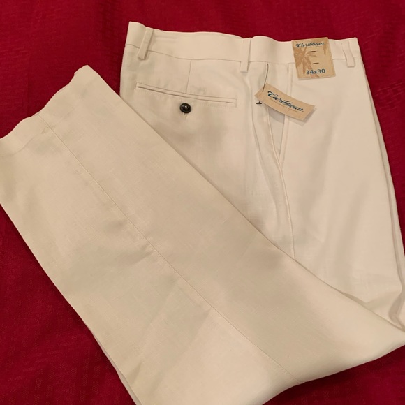 Roundtree & Yorke Other - Off-White Linen Blend Caribbean by Roundtree